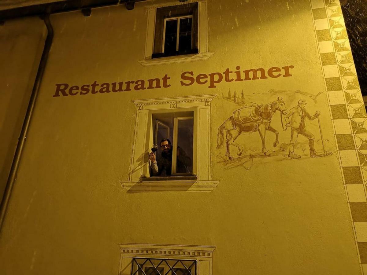 Ferienhaus Septimer Bivio Eksteriør billede